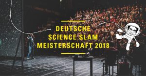 Read more about the article Vizemeister! Deutsche Science Slam Meisterschaft 2018